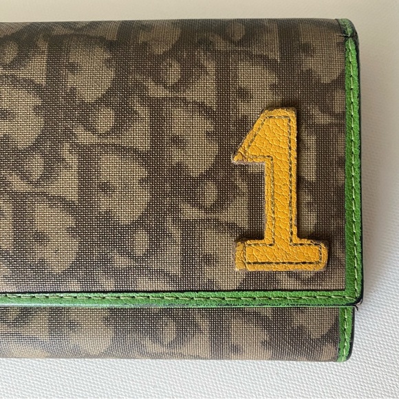 Authentic Vintage Christian Dior Rasta Collection Wallet - Picture 11 of 13
